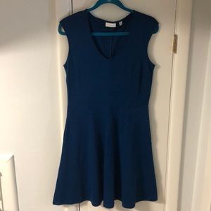 Sleeveless skater style dress